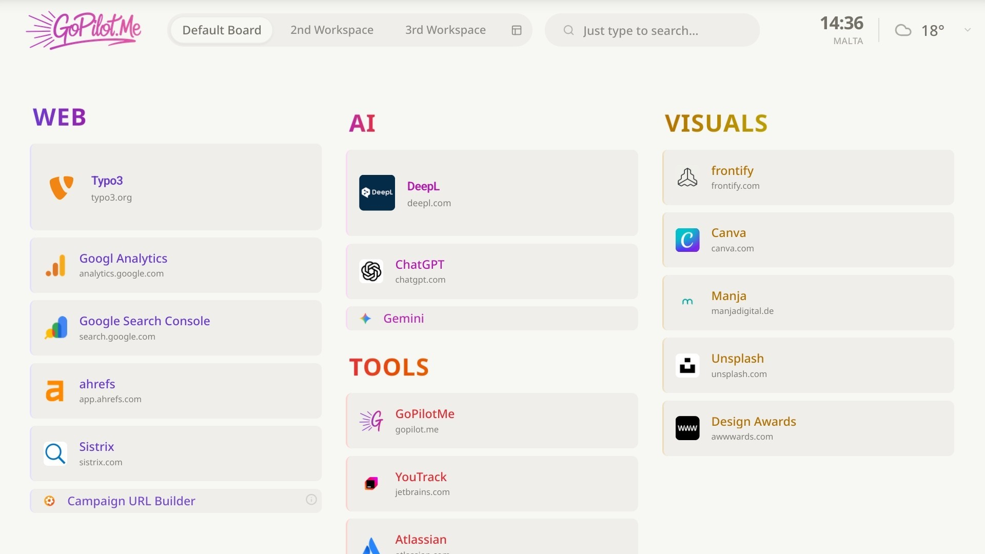 GoPilot Dashboard Preview